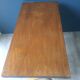 Coffee table, magazine rack with compass feet