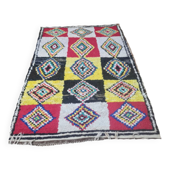 Handmade wool Berber rug 150 X 100 CM