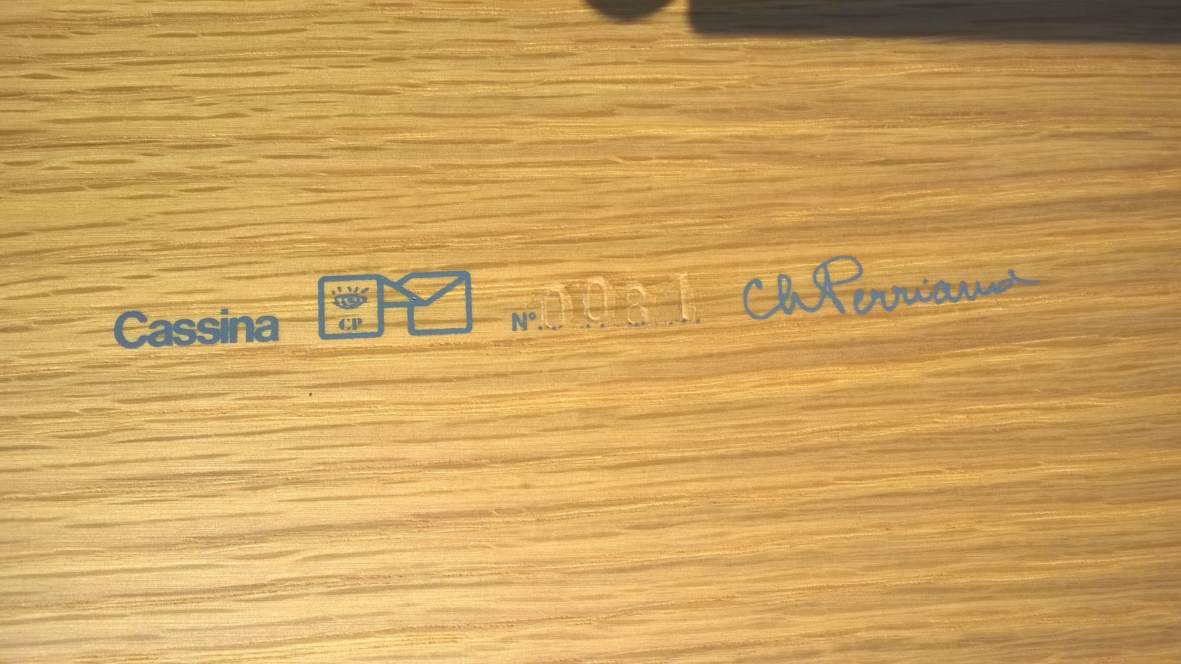 Tables pull-out "petalo" Charlotte Perriand