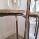 Tabouret d'écolier atelier vintage