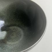 Bowl / ceramic pocket tray, glazed and signed, Brittany 1970