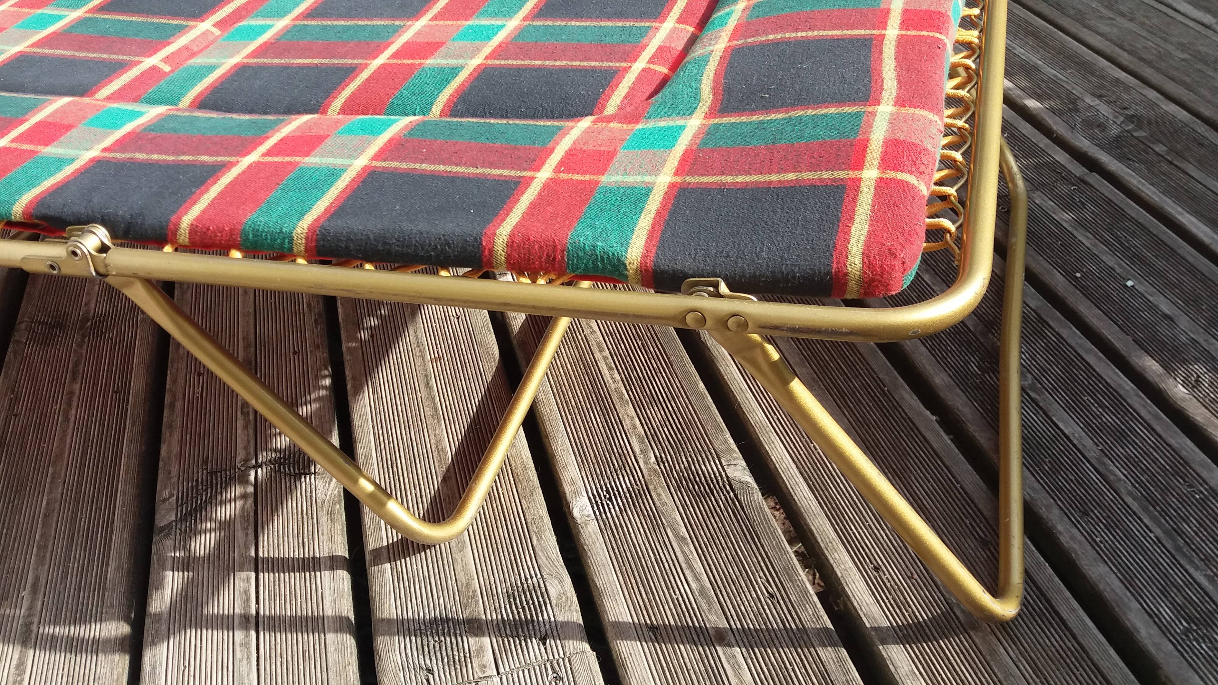 Lafuma camp bed deckchair