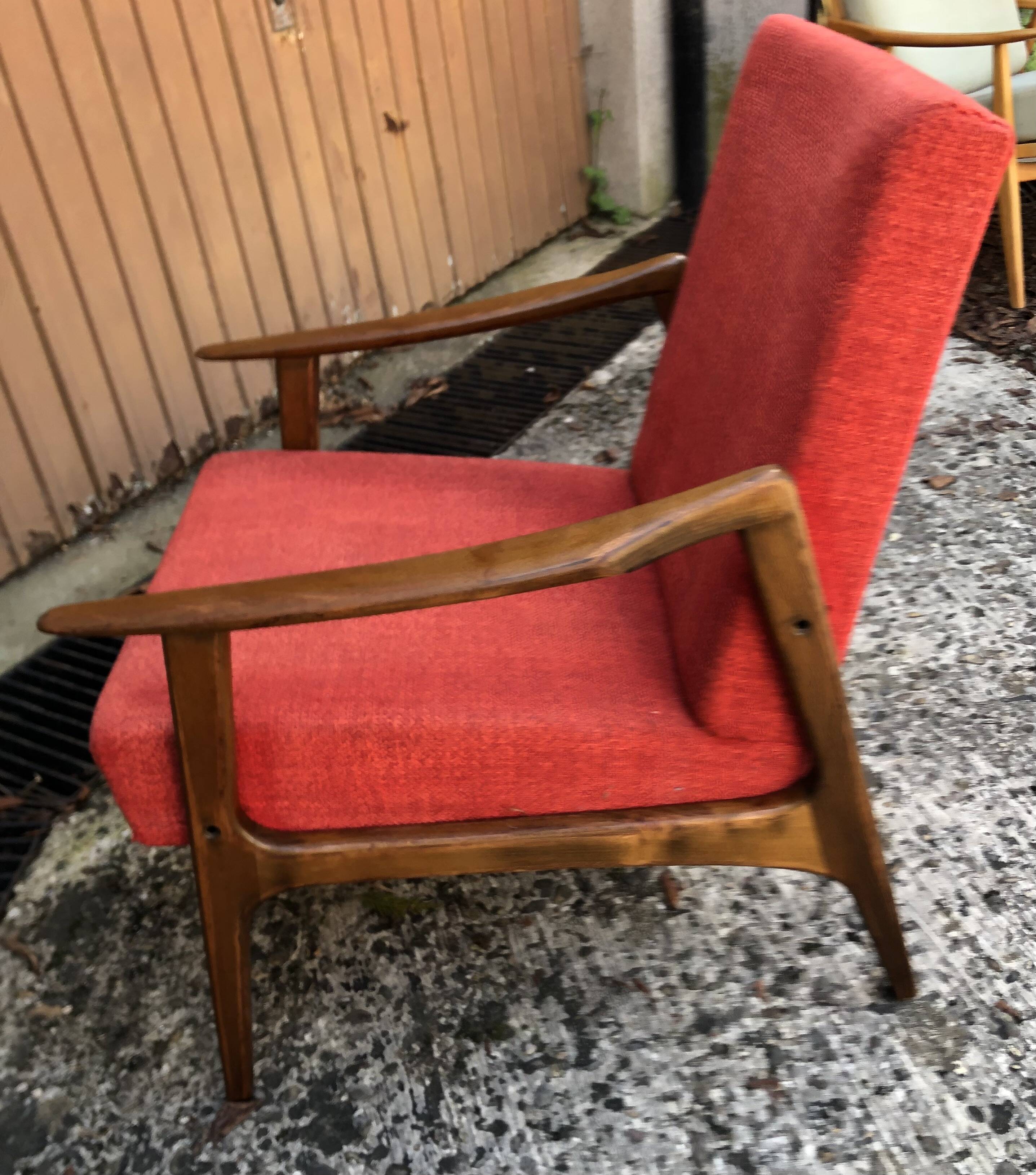 Scandinavian armchair from the 60s