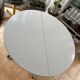 Table en Formica blanc avec rallonge année 70