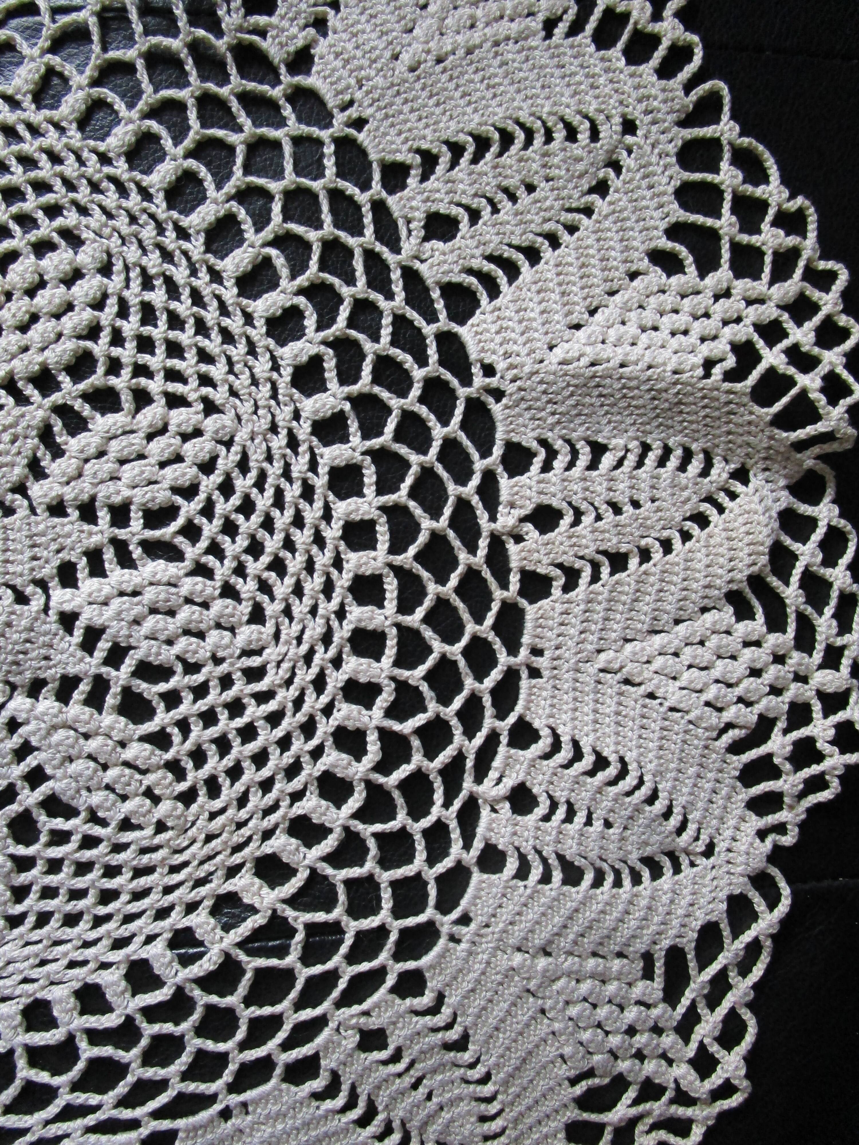 Napperon crochet fait main