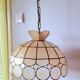 Suspension en nacre et laiton