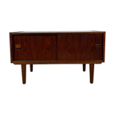 Rosewood sideboard with sliding doors – Mid-Century Modern