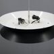 Space Age UFO Chandelier, 1960s, Restored
