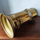 Vintage brass umbrella stand