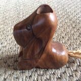 Chien en bois