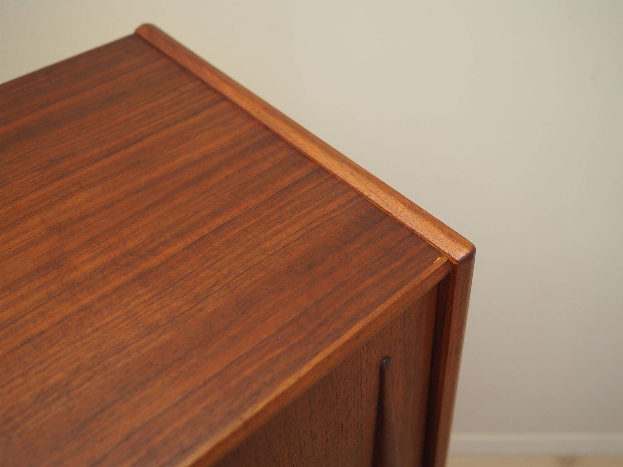 Teak highboard, Danish design, 1970s, production: Denmark