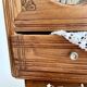 Antique toilet cabinet