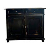 Black patinated buffet