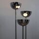 1970s Lamperti 3-Column Chrome Floor Lamp space age Italian Design