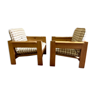 Scandinavian lounge chairs 1970