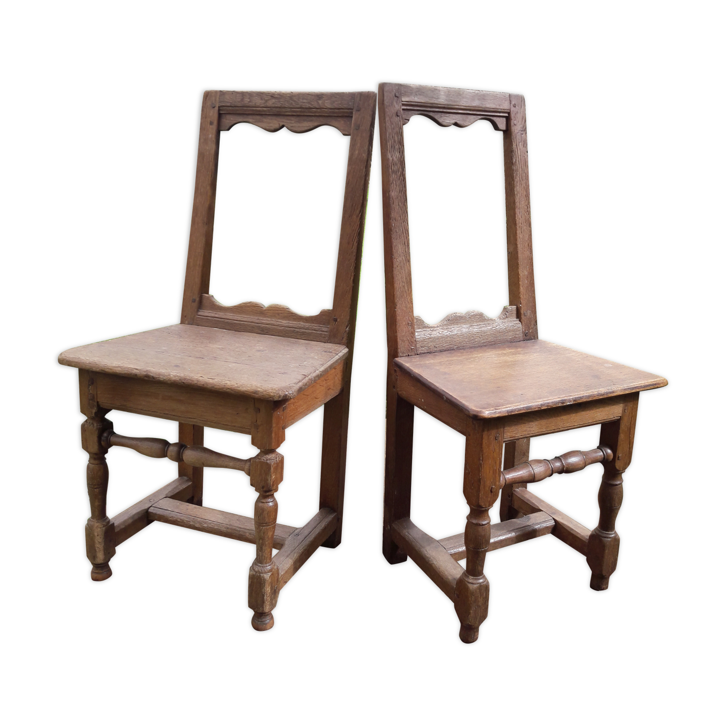 2 old Lorraine chairs