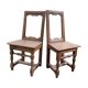 2 old Lorraine chairs