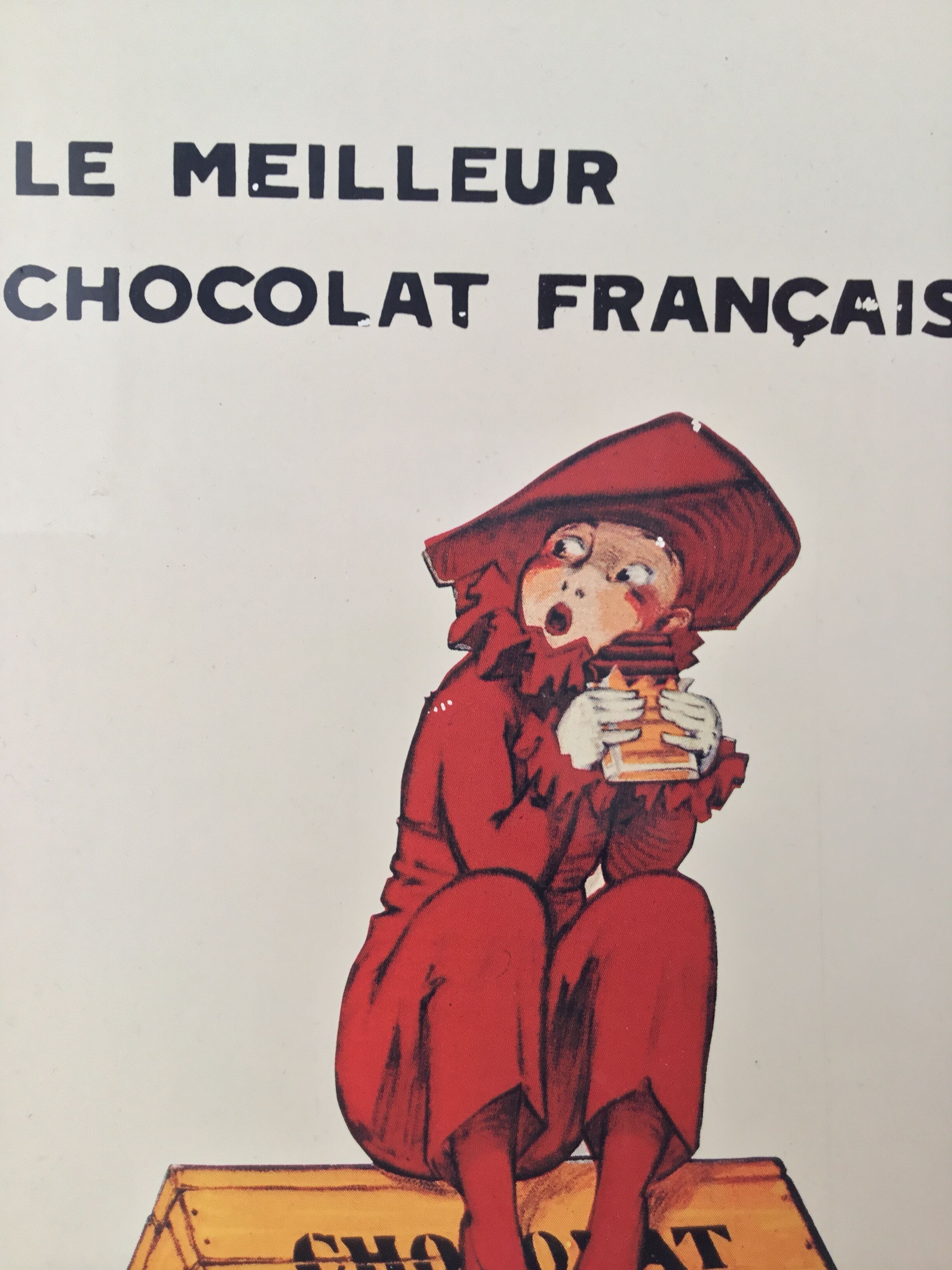 Enamelled advertising plate