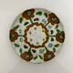Flowered plate signed