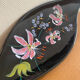Large Longwy bowl signed L. Valenti