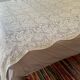 Vintage lace bedspread