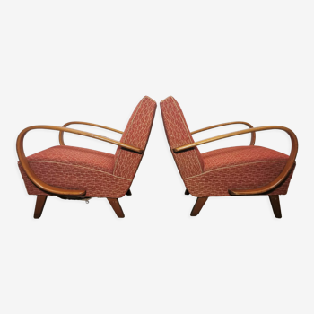 Armchairs by Jindřich Halabala