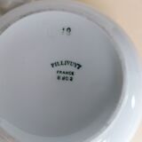Old Pillivuyt teapot in white porcelain