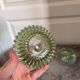 Pair of Vintage Round Glass Candle Holders