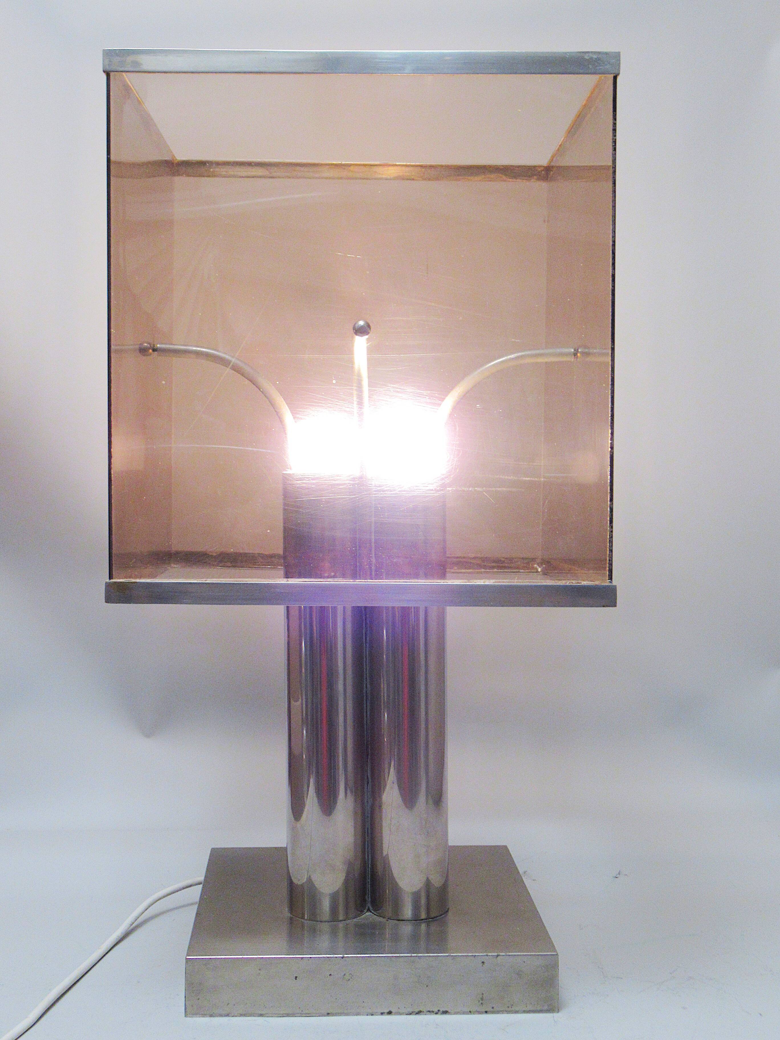 Large Italian lamp by Romeo Rega, 1970