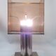 Large Italian lamp by Romeo Rega, 1970