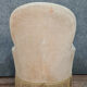 pendant of Napoleon III era toad armchairs in Velvet of Genoa