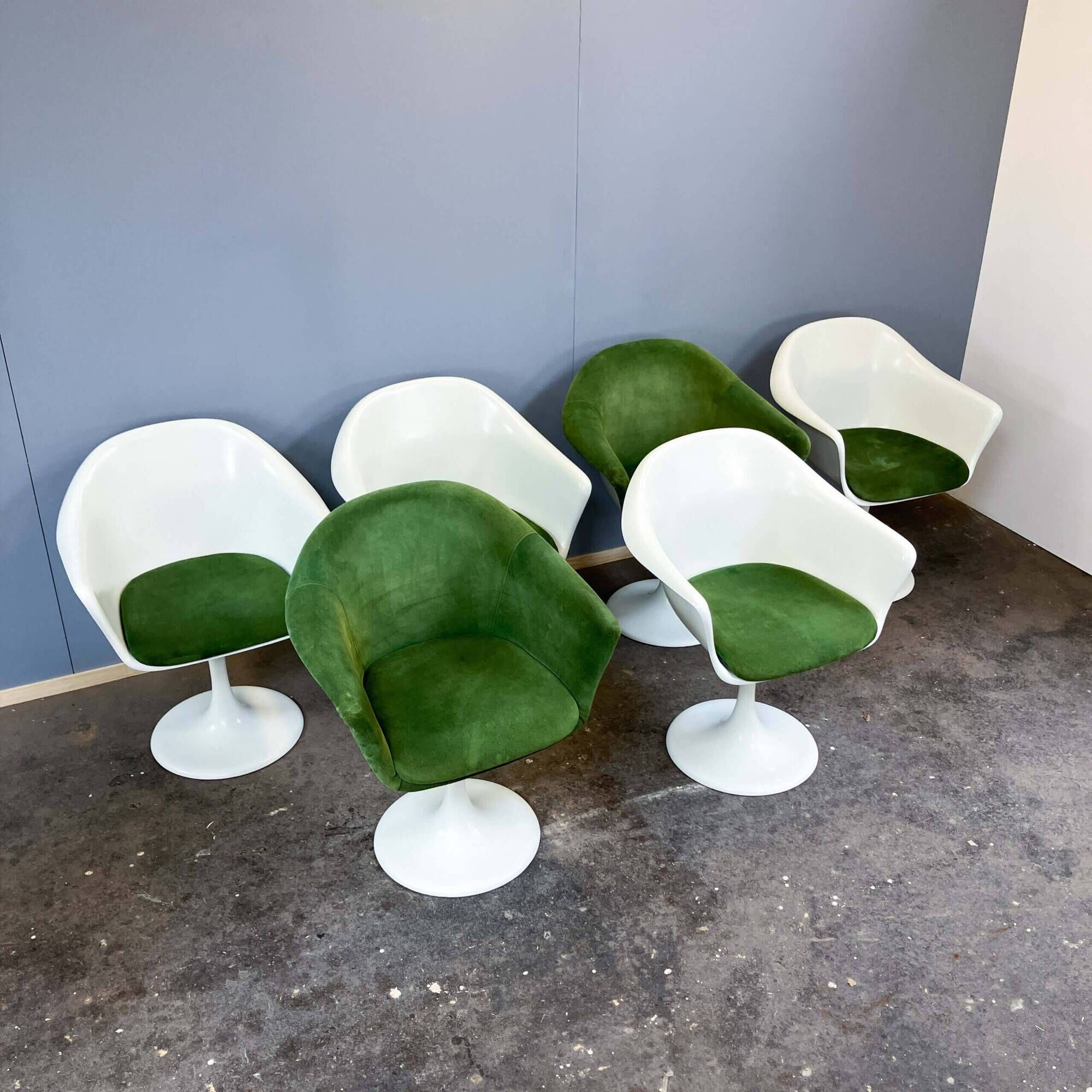 Space-age design icons: ‘Set-Line’ dining set by K. Schäfer for Lübke, 1960s