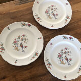 Old Art Nouveau porcelain plates Pyroblan