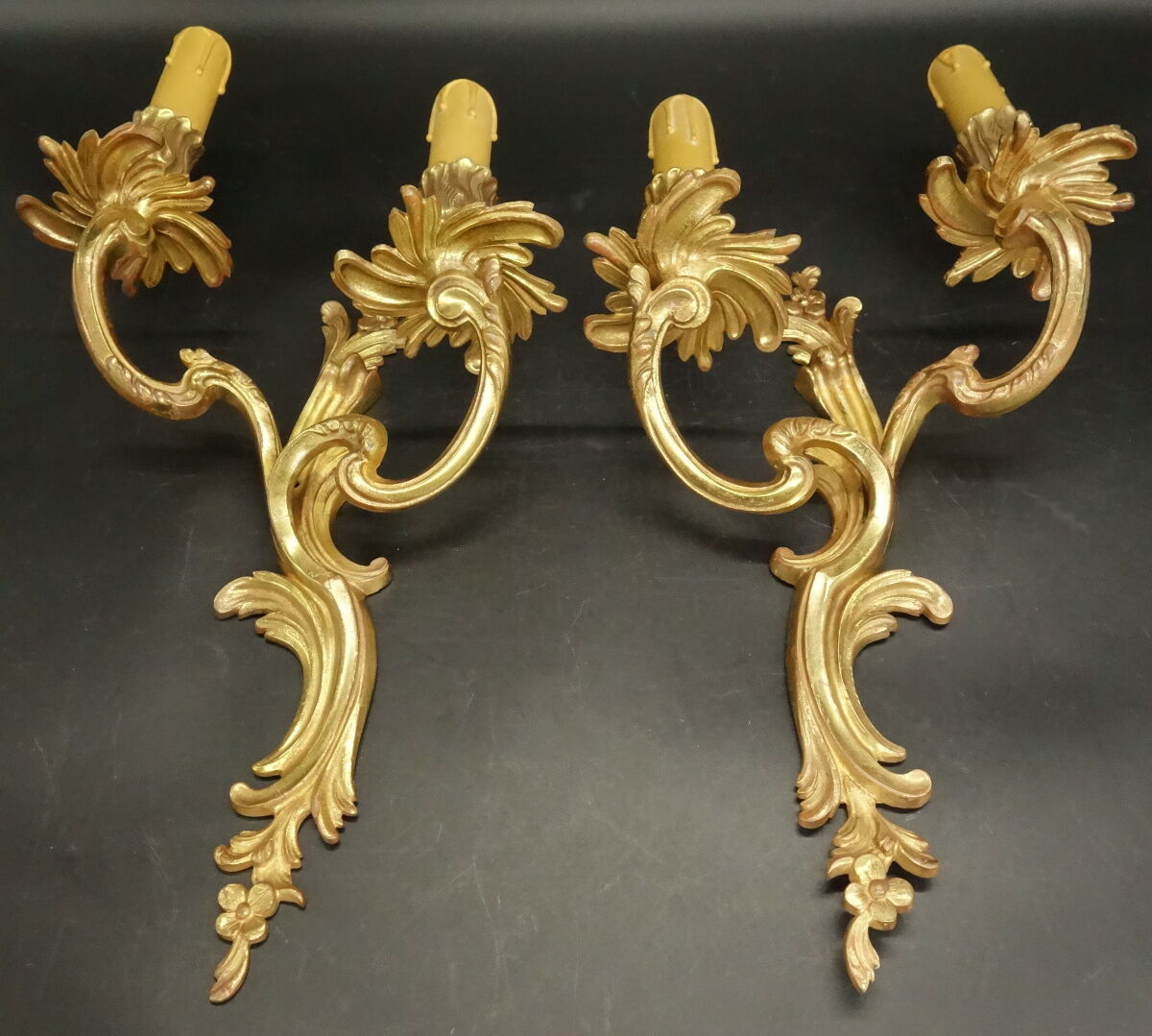 Pair of Louis XV style appliques