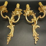 Paire d'appliques style Louis XV