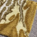 Vintage wool shaggy rug by Junghans Germany 1970s