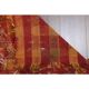 Vintage Turkish Oushak Handmade Wool Cotton Red Kilim Runner 86x231
