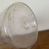 Ancienne grande bouteille soufflé collection verrerie