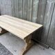 Large old monastery table - sandblasted