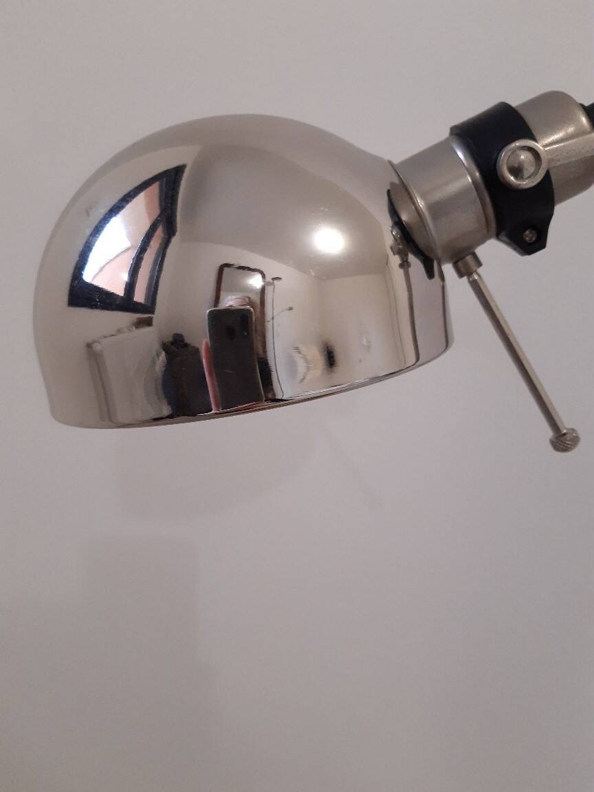 Pair of articulated lamps vintage 1980s industrial design