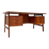 1960s vintage Danish design teak desk model 75 by Gunni Omann for Omann Jun