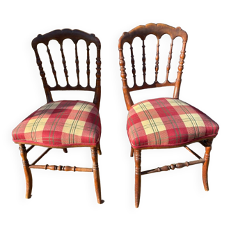 Lot de 2 chaises Napoléon