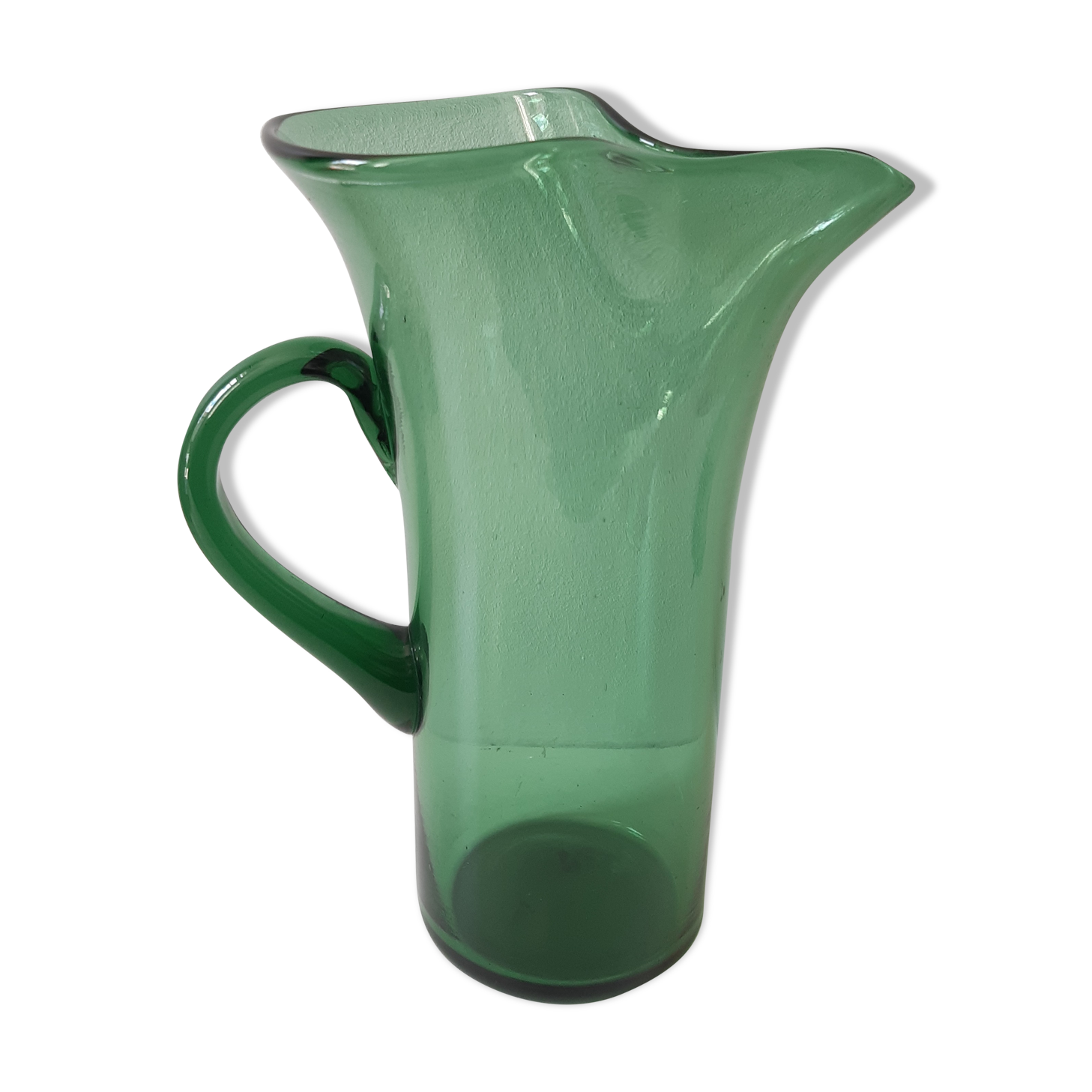 Vintage glass pitcher