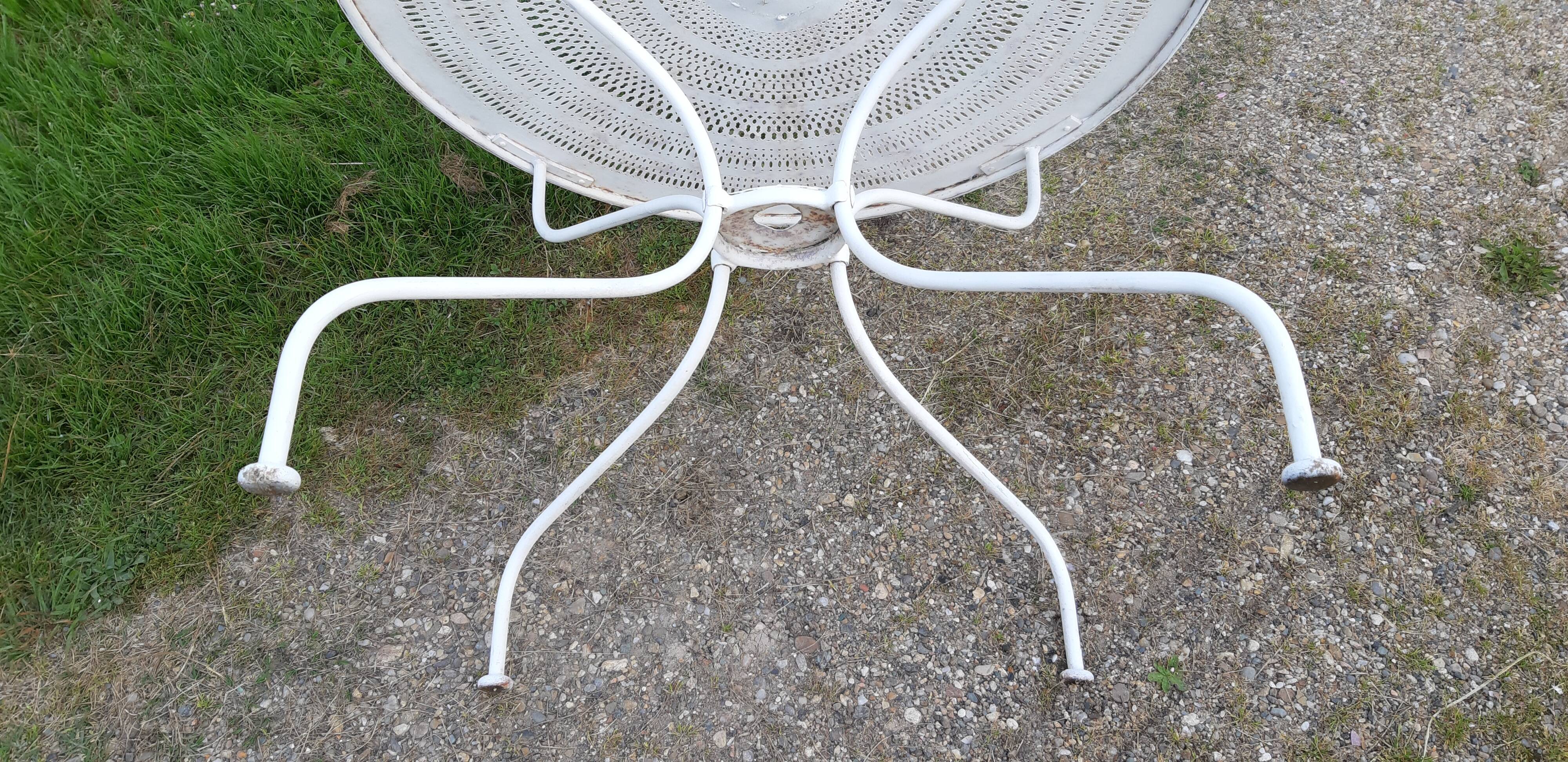 Wrought Iron Garden Table 1900