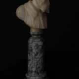 Buste en albâtre fin XIXème siècle, Italie