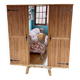 Bamboo rattan wardrobe 1970