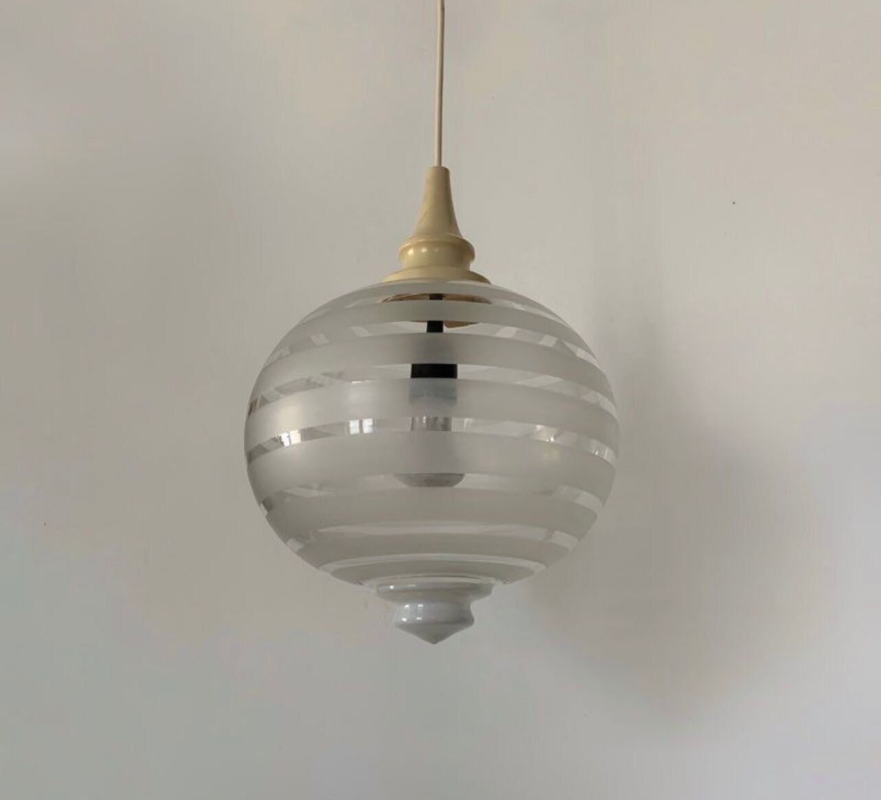 70s candy chandelier