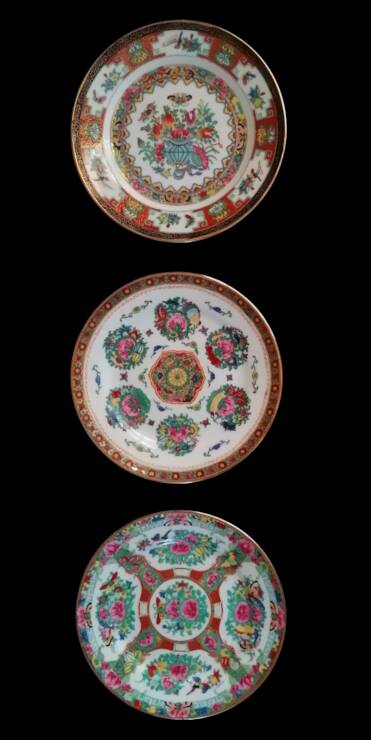 3 Cantonese plates