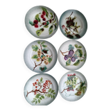 Barbotine dessert plates
