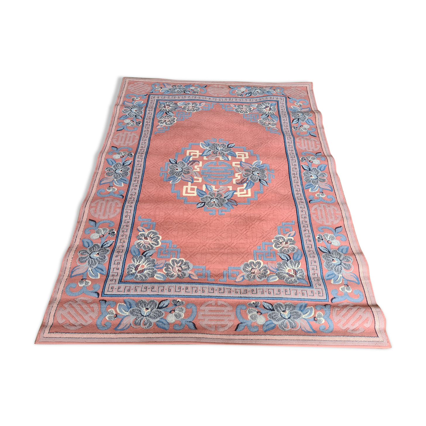 Vintage carpet 1 m 60 x 2 m 17